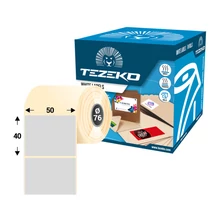 Tezeko samolepiace etikety, štítky, etiketa