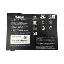 Zebra batéria, Kizárólag Android, ET51, ET56, 9660 mAh, 3,85 V, 37,1 Wh číslo produktu: BTRY-ET5X-10IN5-01