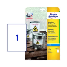 Avery Zweckform hárkové print etikety J4775-10