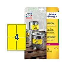 Avery Zweckform hárkové print etikety L6127-20