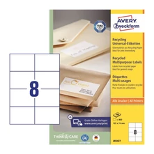 Avery Zweckform hárkové print etikety LR3427