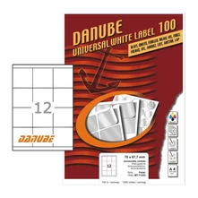 Danube öntapadó íves etikett címke MT-71323