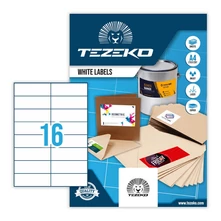 Tezeko hárkové print etikety TZ-A4-0025