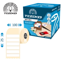 Tezeko samolepiace etikety, štítky, etiketa