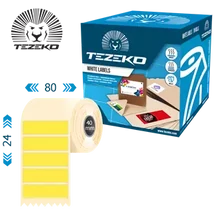 Tezeko samolepiace etikety, štítky, etiketa