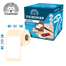 Tezeko samolepiace etikety, štítky, etiketa