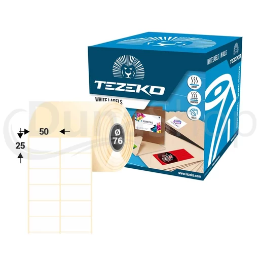 Tezeko samolepiace etikety, štítky, etiketa