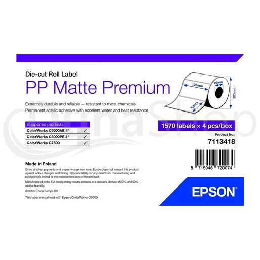 Epson samolepiace etikety 7113418