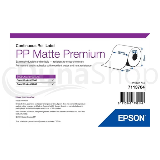 Epson samolepiace etikety 7113704