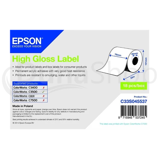 Epson samolepiace etikety 7113751