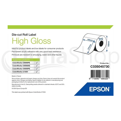 Epson samolepiace etikety 7113765