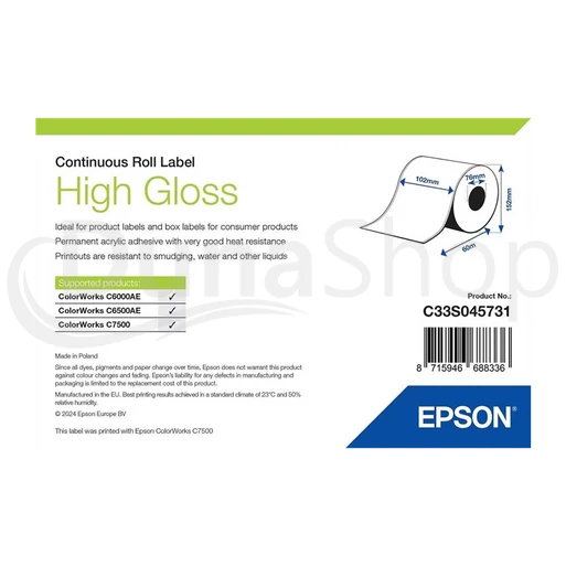 Epson samolepiace etikety 7113766