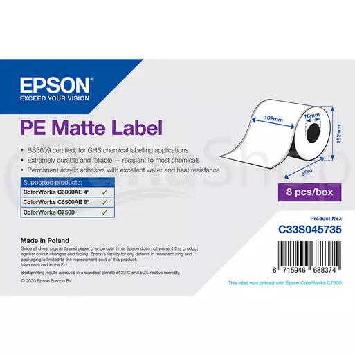 Epson samolepiace etikety C33S045735