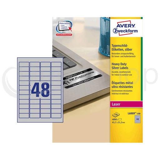 Avery Zweckform hárkové print etikety L6009-100