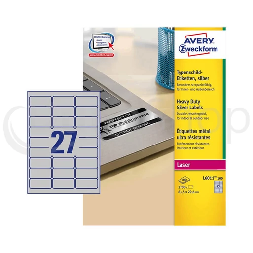 Avery Zweckform hárkové print etikety L6011-100