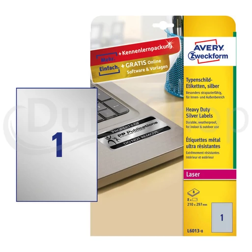 Avery Zweckform hárkové print etikety L6013-8