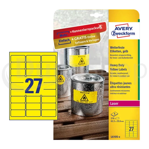 Avery Zweckform hárkové print etikety L6105-8