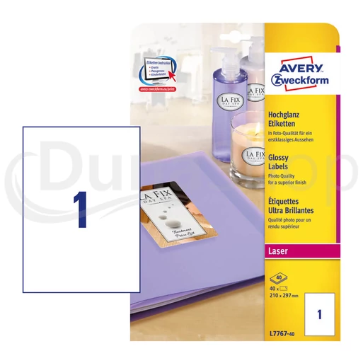 Avery Zweckform hárkové print etikety L7767-40