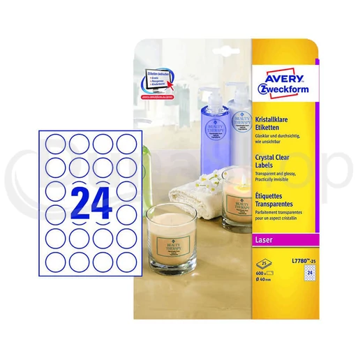 Avery Zweckform hárkové print etikety L7780-25