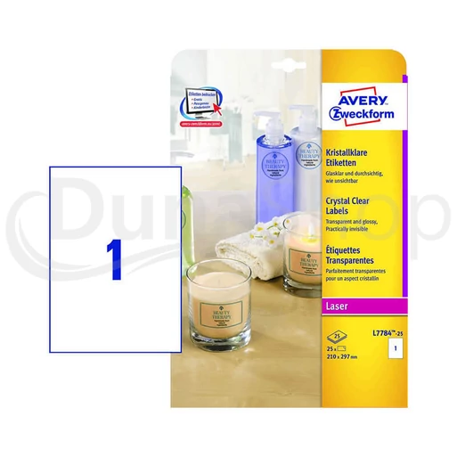 Avery Zweckform hárkové print etikety L7784-25