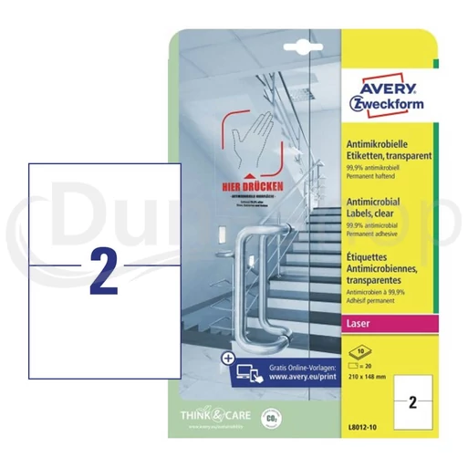 Avery Zweckform hárkové print etikety L8012-10