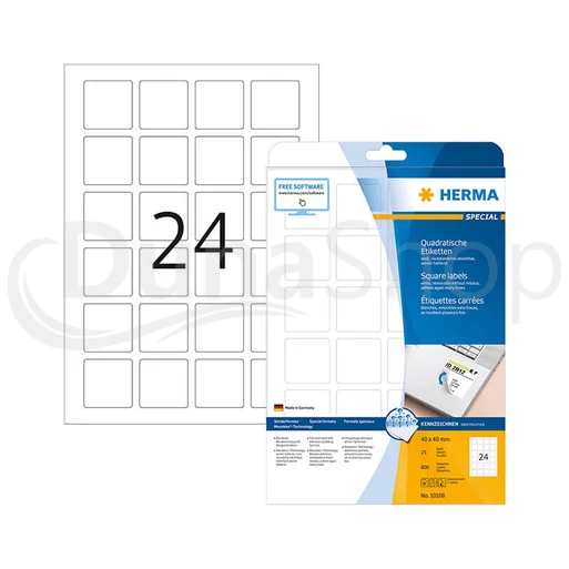 Herma hárkové print etikety 10108