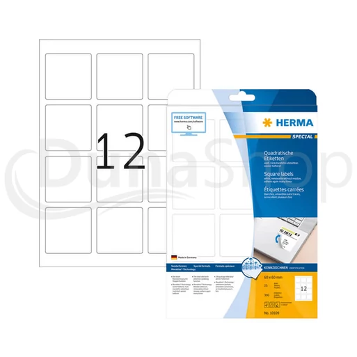 Herma hárkové print etikety 10109