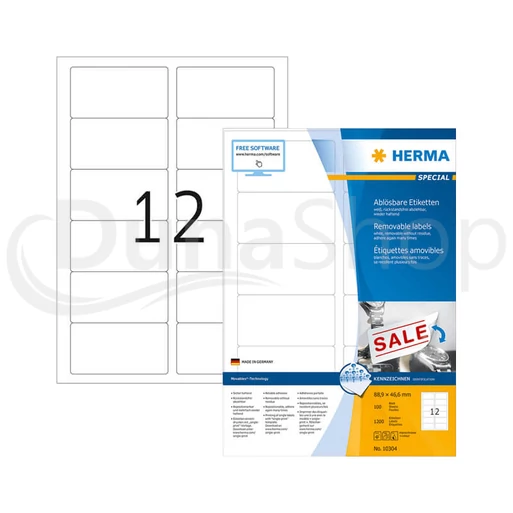 Herma hárkové print etikety 10304