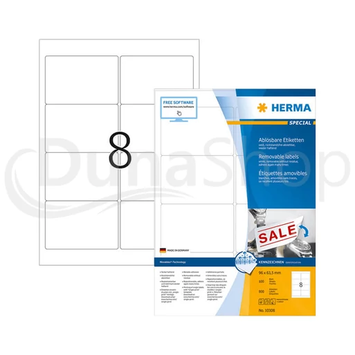 Herma hárkové print etikety 10308