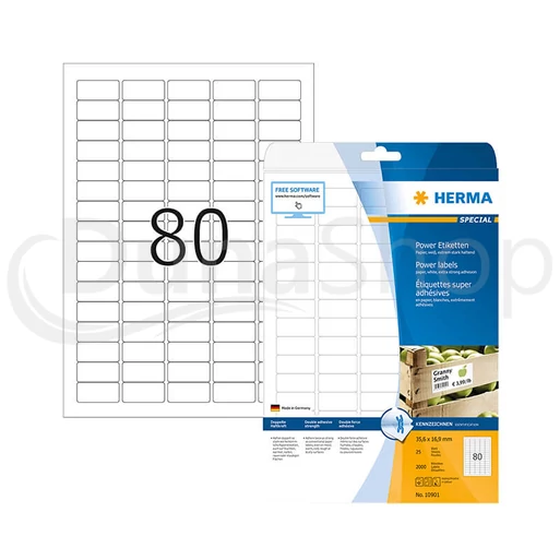 Herma hárkové print etikety 10901