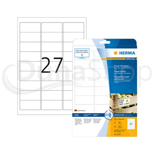Herma hárkové print etikety 10903