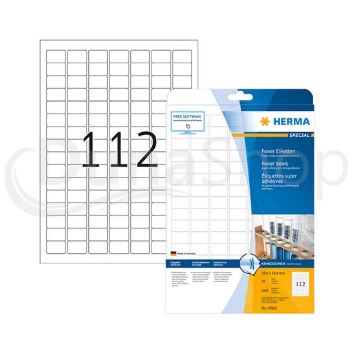 Herma hárkové print etikety 10916