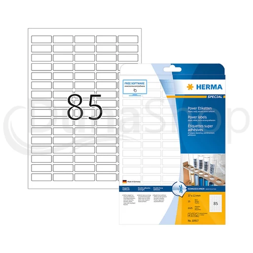 Herma hárkové print etikety 10917
