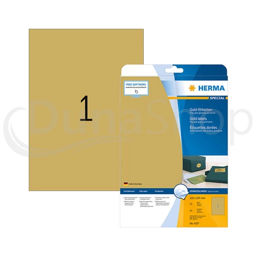 Herma hárkové print etikety 4107