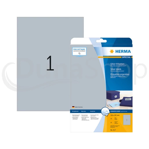Herma hárkové print etikety 4117
