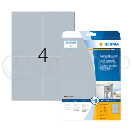 Herma hárkové print etikety 4216
