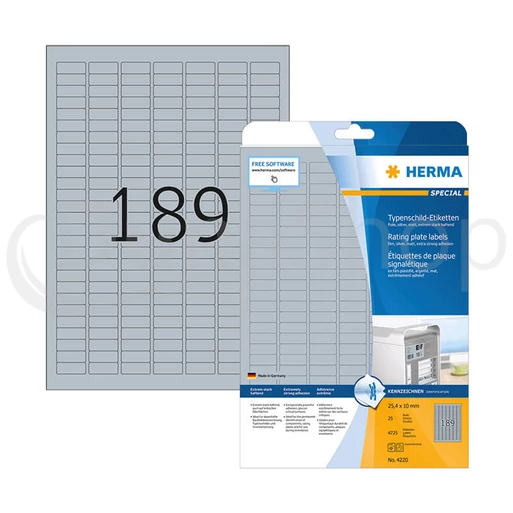 Herma hárkové print etikety 4220