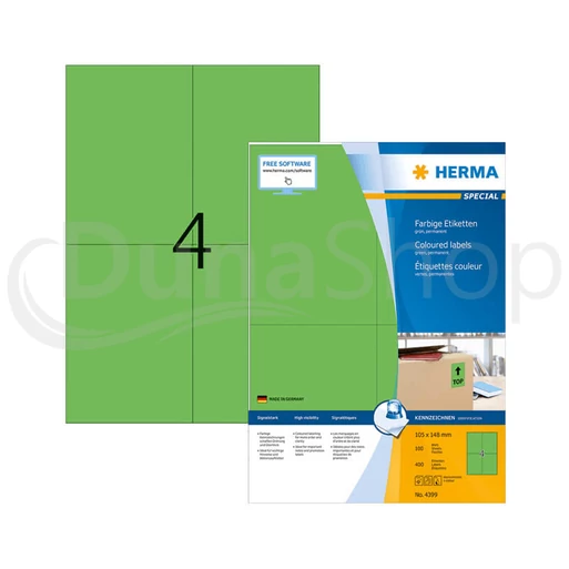 Herma hárkové print etikety 4399