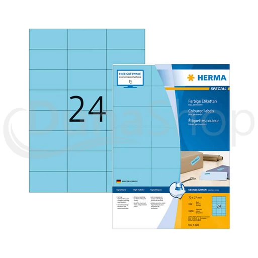 Herma hárkové print etikety 4408