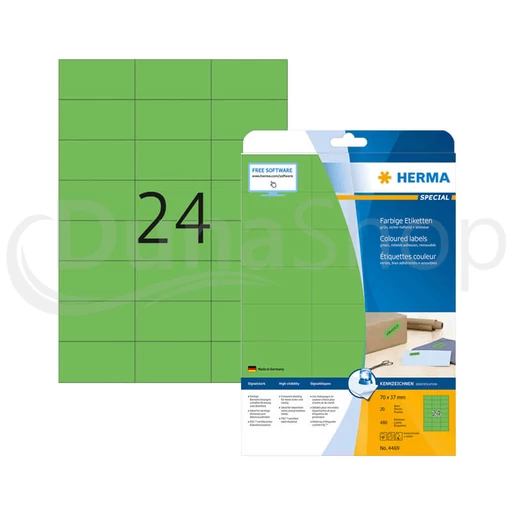 Herma hárkové print etikety 4469