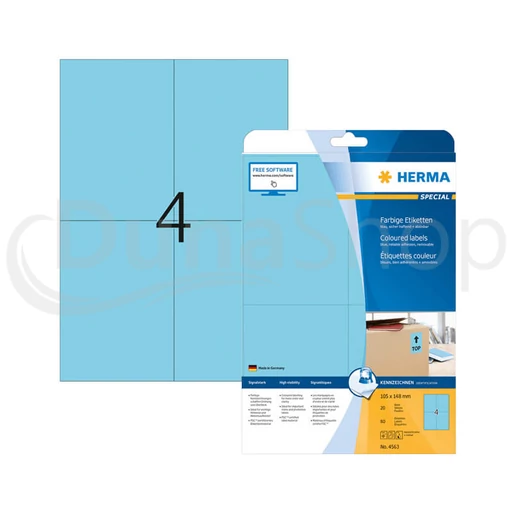 Herma hárkové print etikety 4563