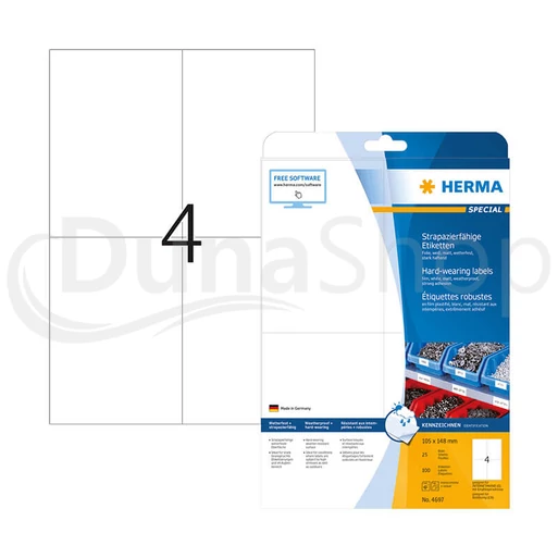 Herma hárkové print etikety 4697