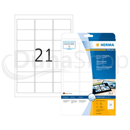 Herma hárkové print etikety 4904