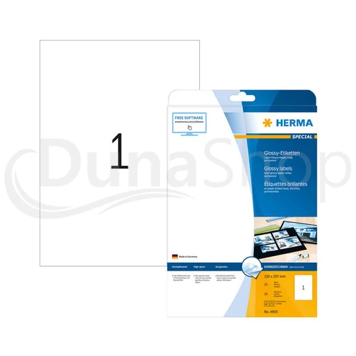 Herma hárkové print etikety 4909