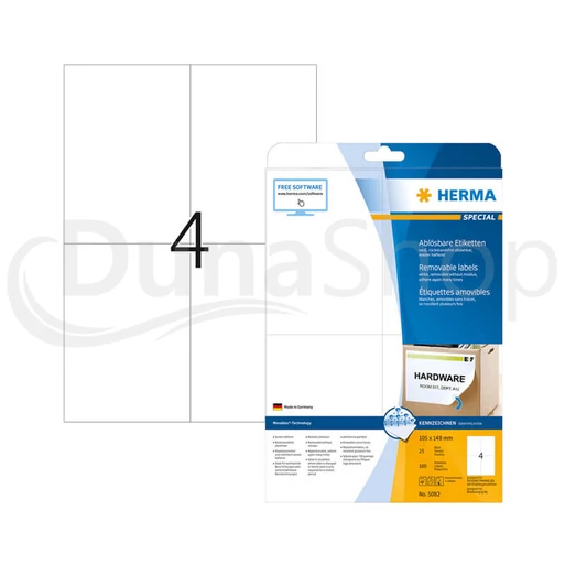Herma hárkové print etikety 5082