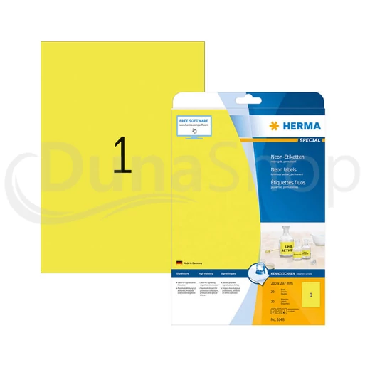 Herma hárkové print etikety 5148