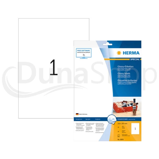 Herma hárkové print etikety 8895