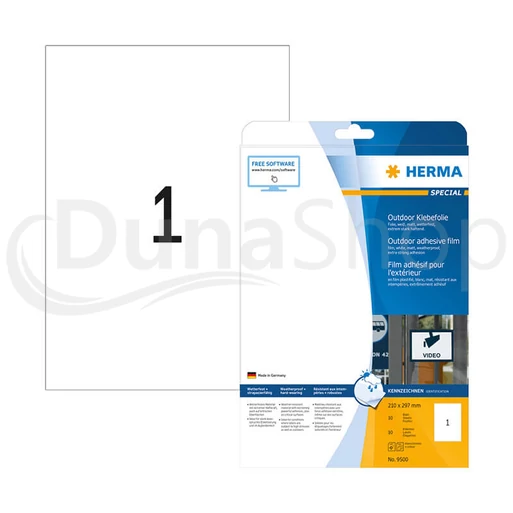 Herma hárkové print etikety 9500