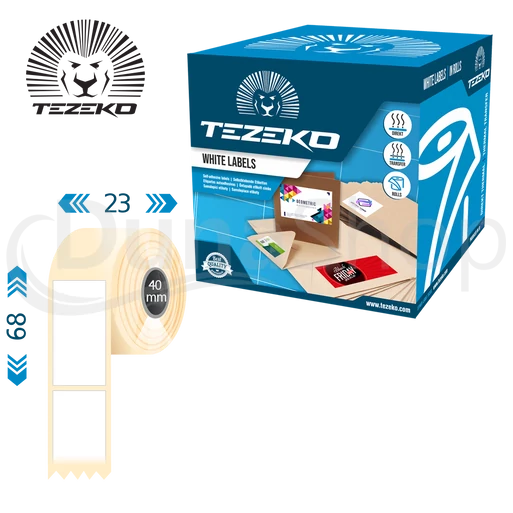 Tezeko samolepiace etikety, štítky, etiketa