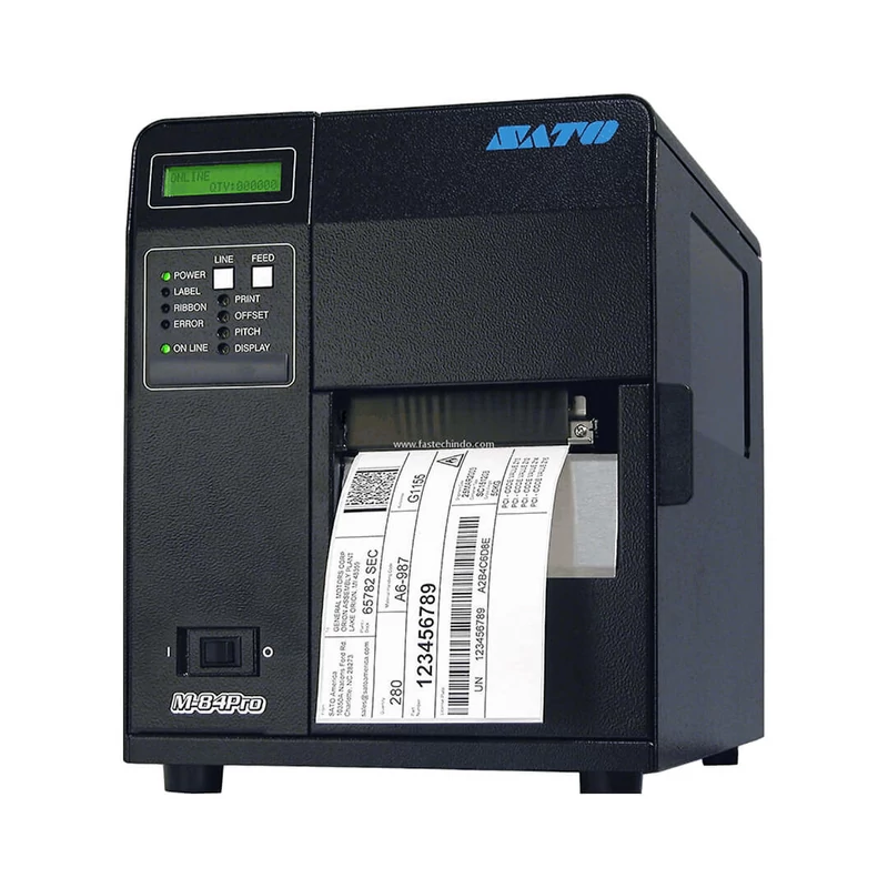 Sato M84Pro rodina tlačiarní etikiet